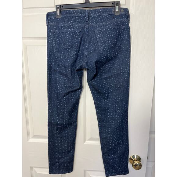Adriano Goldschmied The Stevie Ankle Slim Straight Lyocell Blend Jeans Size 29 - Picture 3 of 7
